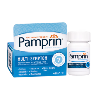 pamprin menstrual pain relief